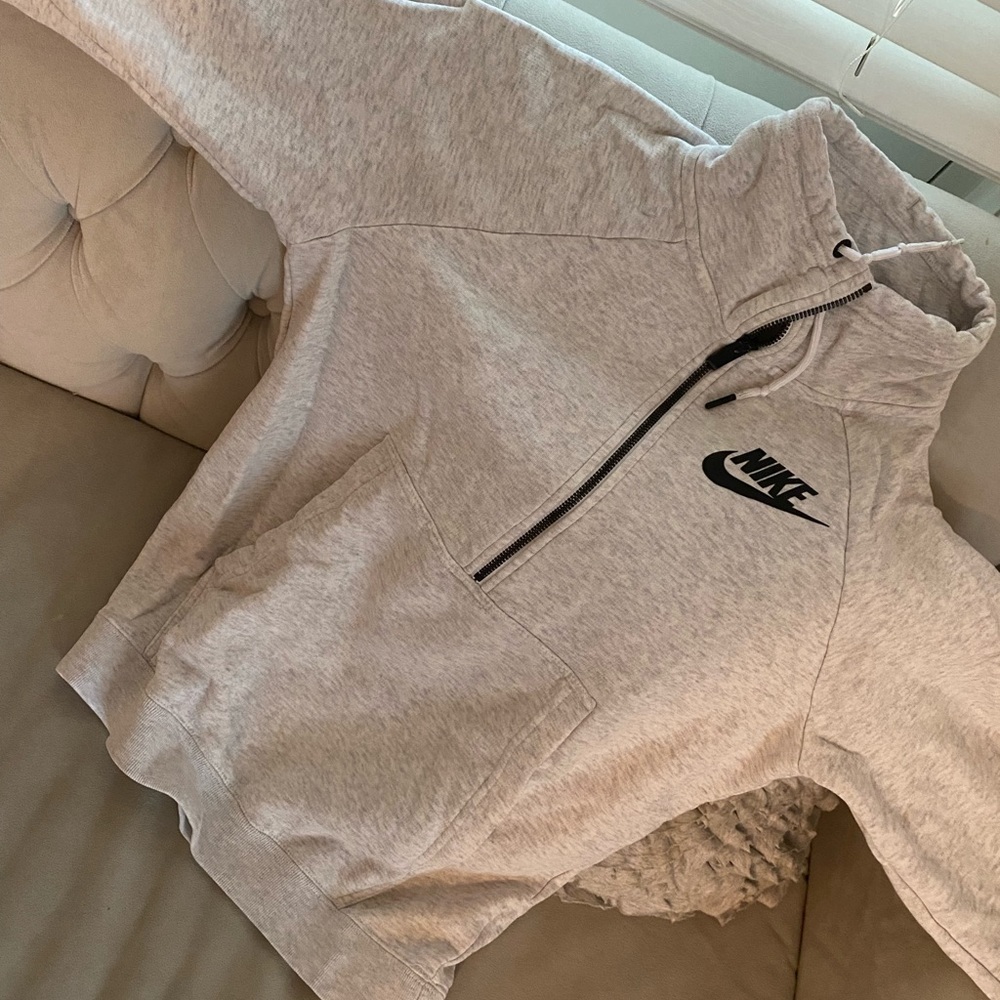 Nike Grey Quarter Zip